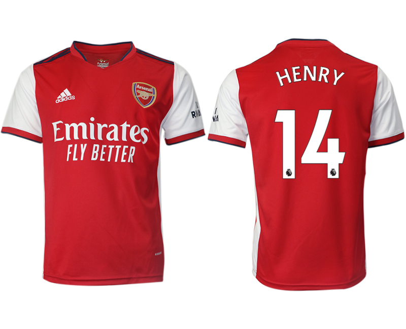 Cheap Men 2021-2022 Club Arsenal home aaa version red 14 Soccer Jersey